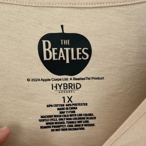 NWT The Beatles Abbey Road Tshirt - 1X - Picture 3 of 4